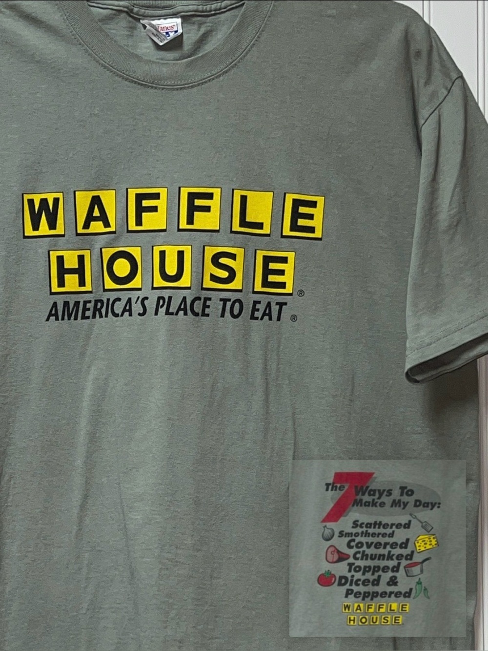 2000s Waffle House Heavyweight Shirt XL